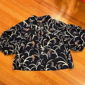 Maeve floral blouse, balloon sleeves